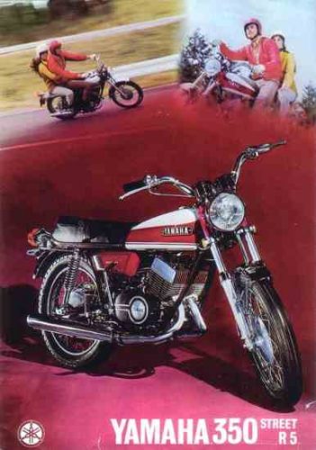 The Yamaha R5 350 Twin